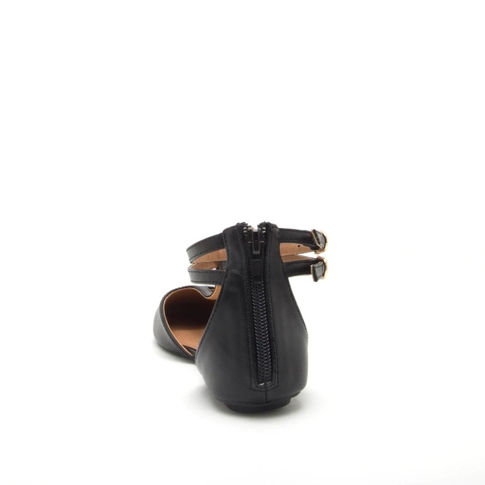 Black Ballerina Flats - Picture 2 of 2